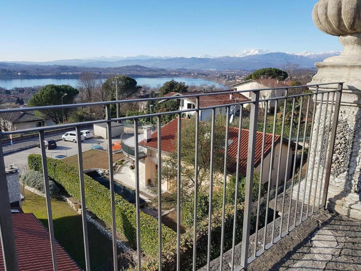 Il Sasso Bianco Bb Apartment Comerio Luaran gambar
