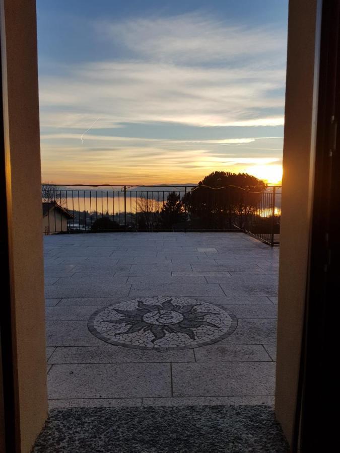 Il Sasso Bianco Bb Apartment Comerio Luaran gambar
